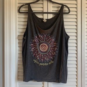 Alpha gamma delta tank top